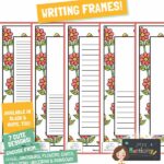 Mother's Day writing frames