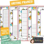 balloons writing frames