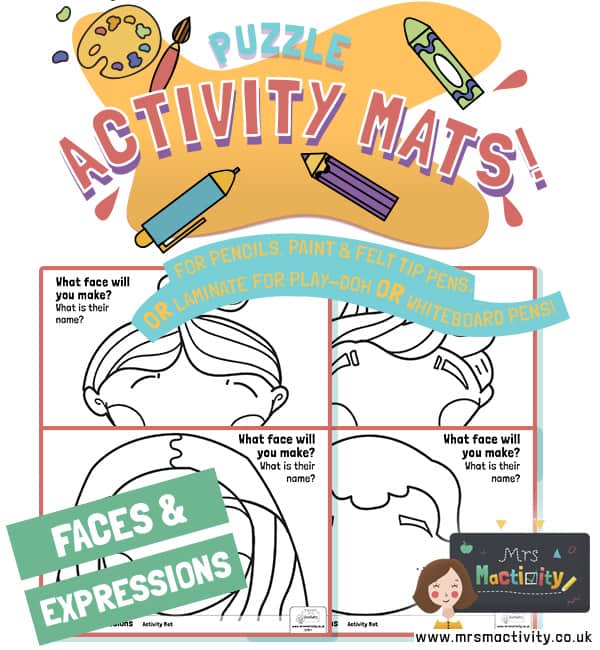 Blank Faces Template | Primary Teaching Resources