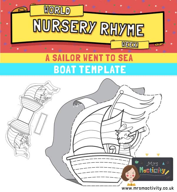 Boat Template Primary Teaching Resources