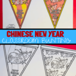 Chinese new year classroom bunting