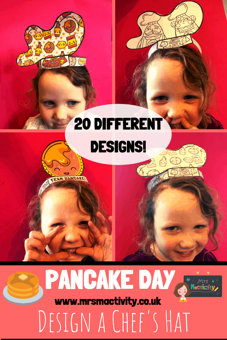 Design a chef's hat printable