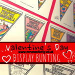 Valentine's Day Display Bunting