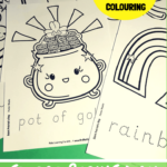 St Patrick's Day Colouring Pages