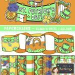 St Patrick's day paperchains