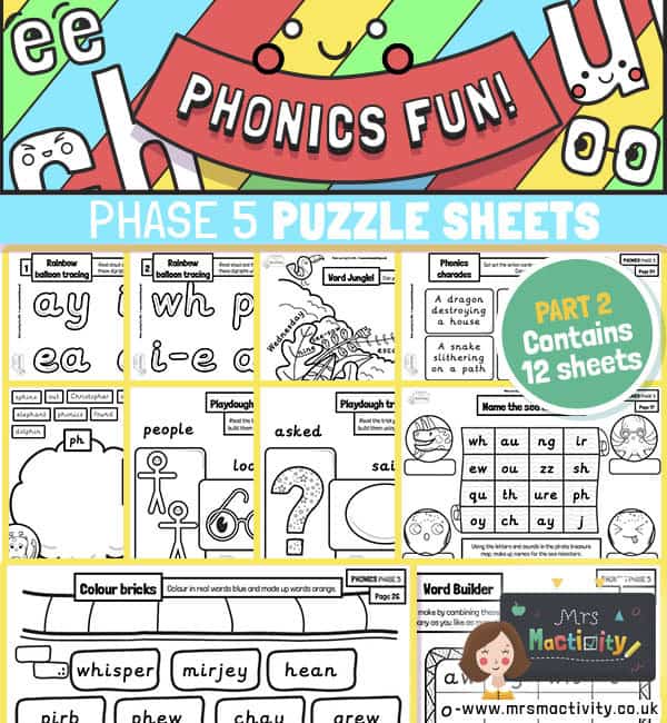 Phase 5 Phonics Activity Pack Phase 5 Phonics Resources Mrs Mactivity Phase 5 Phonics Activity Pack Phase 5 Phonics Resources Mrs Mactivity