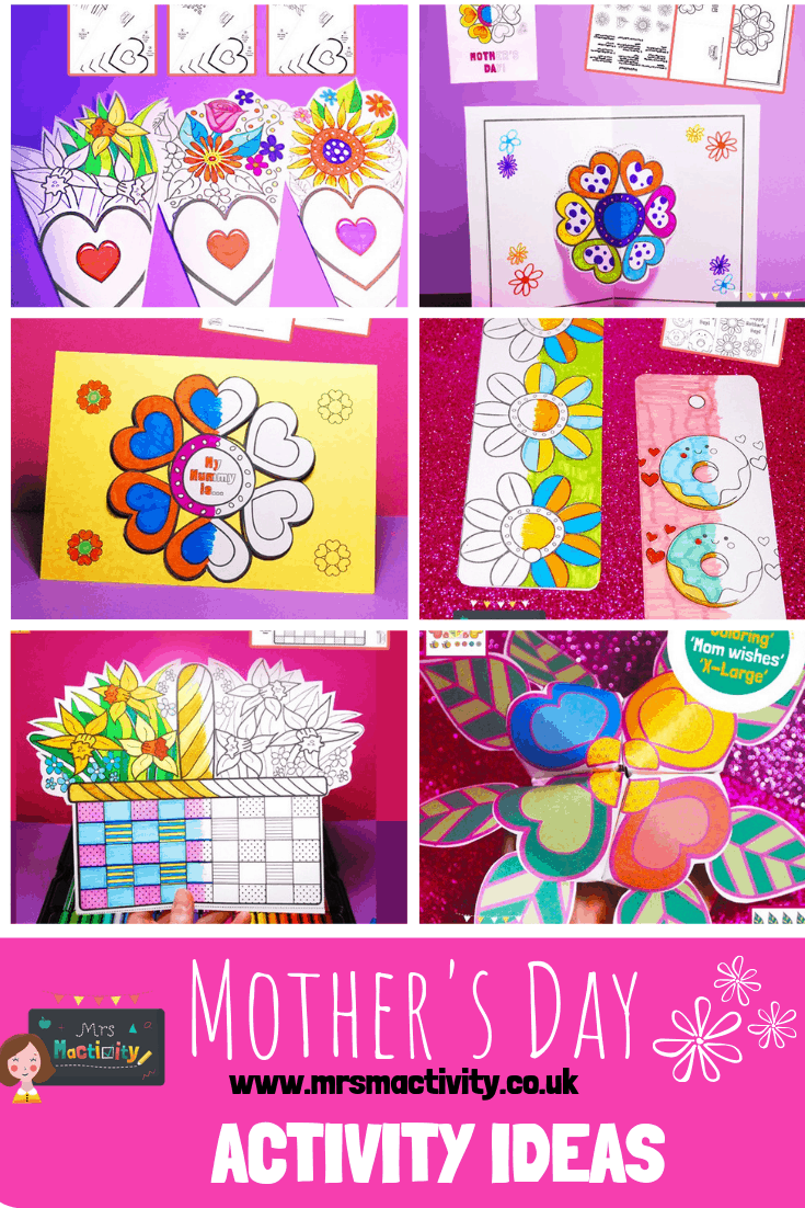 EYFS KS1 Mother s Day Cards And Crafts For Kids