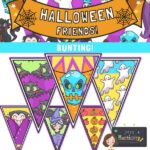 Halloween bunting printable