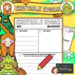 Excitable Edgar Newspaper Report Template