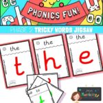 Phase 2 Tricky Words Jigsaw Cards