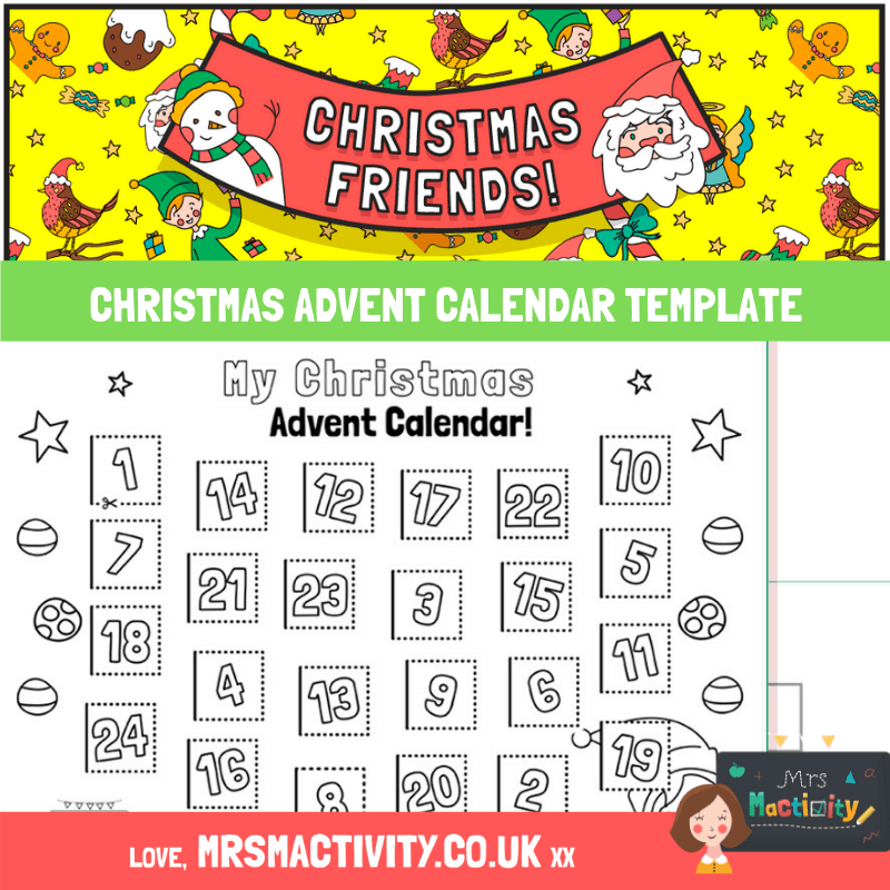Advent Calendar Printable | Christmas Calendar Resources EYFS KS1 KS2 Advent Calendar Printable | Christmas Calendar Resources EYFS KS1 KS2