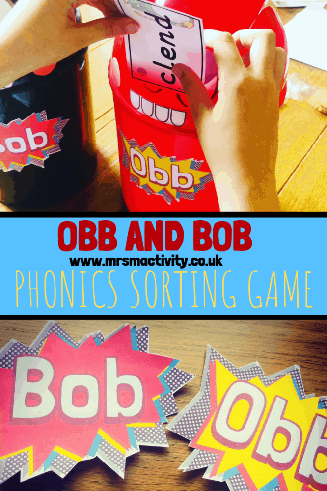 Obb And Bob Phonics Sorting Game Primary Teaching Resources