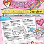 Valentine's Day EYFS planning overview