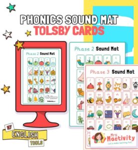 Tolsby Frame Phase 2 And 3 Sound Cards | Tolsby Teaching Resources