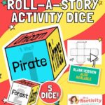 Roll a Story Activity Dice