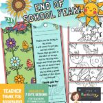 website preview END OF SCHOOL bookmarks