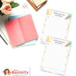 A5 Version - A Note From My Teacher Template