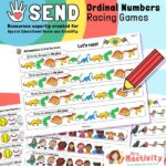 SEND P8 Ordinal Numbers Racing Game