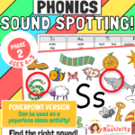 Use the tools within the powerpoint to spot the words beginning with the chosen letter. Works really well as a filler activity or as part of our phase 2 phonics lessons.