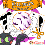 Halloween Bat Silhouette Decorations