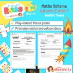 The Mrs Mactivity EYFS maths scheme is designed by an Early Years expert and specifically for use in Reception classrooms and at home. All plans and activities comply with both the EYFS curriculum and the Early Adopter EYFS Curriculum.