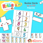 1-100 Number Cards