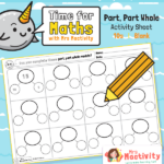 Year 1 Part Part Whole Activity Sheet