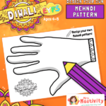 Create Your Own Mehndi Pattern Activity