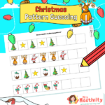 Christmas Repeating Patterns Worksheet