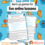 Live lessons warm up games