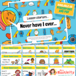 Never Have I Ever Lesson Starter PowerPoint