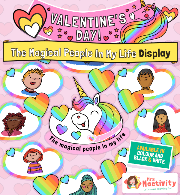 Valentine's Day resources for EYFS KS1 KS2