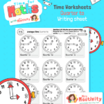 Telling the Time to Quarter To Worksheet