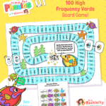 High Frequency 100 Board Game SEA COLOUR