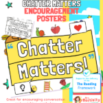 chatter matters poster