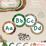 Natural display lettering