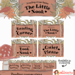 The Reading Nook Display Signs