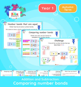 Year 1 | Comparing Number Bonds To 10 Lesson Presentation | Year 1 ...