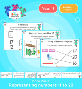 Year 1 | Representing Numbers From 11 To 20 Lesson Presentation | Year ...