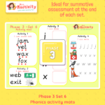Phonics Activity Mat | Phase 3 Set 6