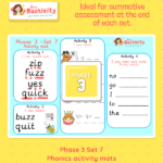 Phonics Activity Mat | Phase 3 Set 7