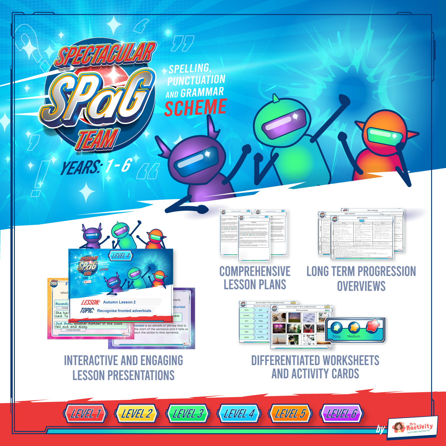 Primary Teaching Resources EYFS, KS1 & KS2 | Mrs Mactivity