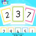 Maths A4 Display Cards: 0-10