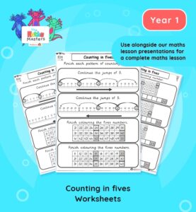 Year 1 | Counting In 5s Worksheets | Mrs Mactivity