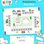 Help children learn their times tables, perhaps ahead of the year 4 multiplication tables check, or just generally, with this Multiplication Race Game.