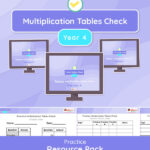 Mock year 4 multiplication tables check resource pack