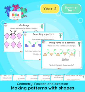 Year 2 | Making Patterns With Shapes Lesson Presentation | Year 2 ...