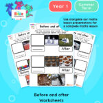 Year 1 | Before and After Worksheets