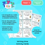 Year 1 | Writing Time Activity Cards