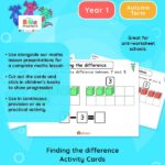 Year 1 | Finding the Difference Activity Cards
